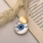 آویز چشم نظر با سکه طلا