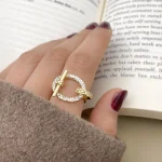 انگشتر دایره ای طرح هرمس