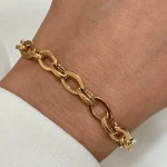 دستبند هرمس طرح دار