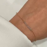 دستبند مینیمال بافت