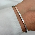 دستبند النگویی سفید