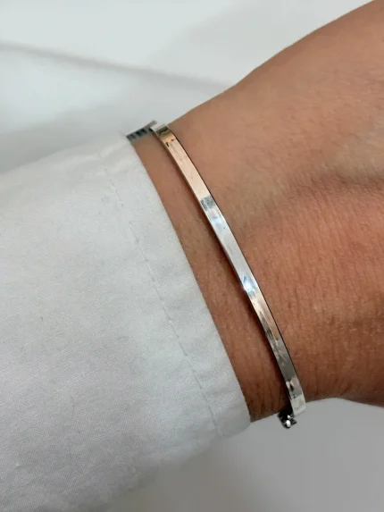 دستبند النگویی سفید