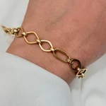 دستبند حلقه ای زنجیری