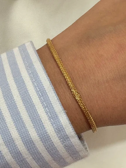 دستبند زنجیری ساده