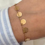 دستبند پولکی دایره