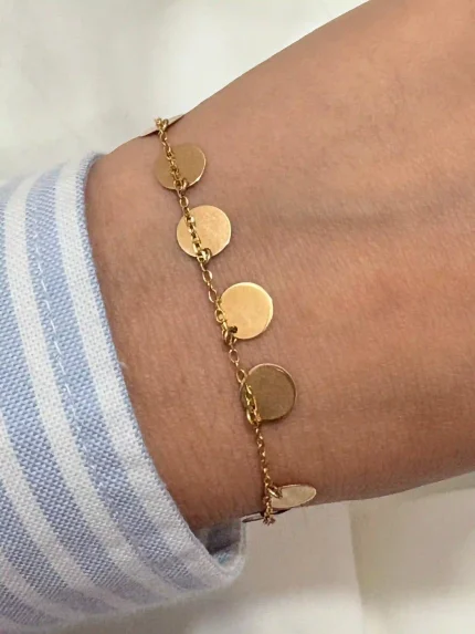 دستبند پولکی دایره