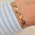 دستبند تکه ای چروک