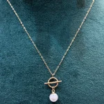 گردنبند تیفانی با آویز مروارید