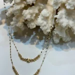 گردنبند ردیفی توپی