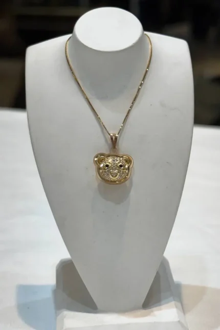 گردنبند طرح خرس