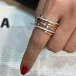 انگشتر رینگ نگین دار