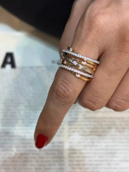 انگشتر رینگ نگین دار