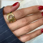 انگشتر کارتیر پهن