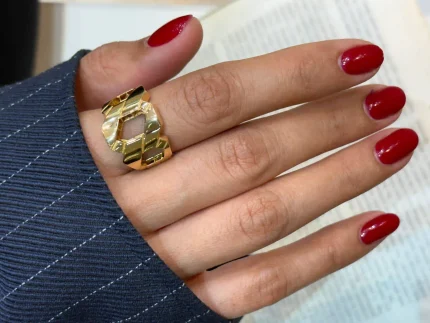 انگشتر کارتیر پهن