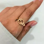 انگشتر طرح گوچی