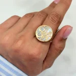 انگشتر با متن تو مرا جان و جهانی