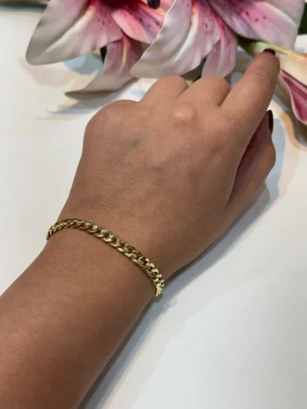 دستبند کارتیه پهن