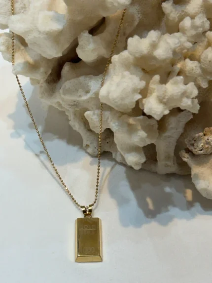 آویز شمش طلا