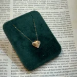 پلاک قلب آیینه ای