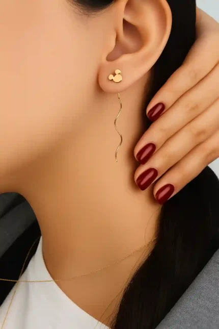 گوشواره کرلی میکی موس