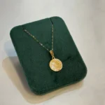 آویز طلا با اثر انگشت