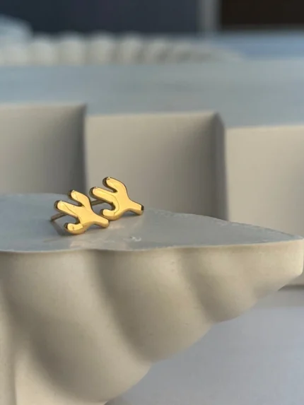 گوشواره میخی کاکتوس