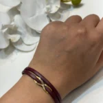 دستبند چرم بی نهایت