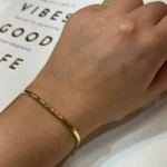 بنگل مفتولی طلایی