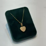 پلاک قلب تیفانی مات