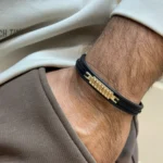 دستبند چرم مردانه