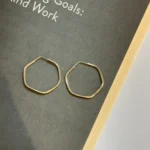 گوشواره طرح 6 ضلعی