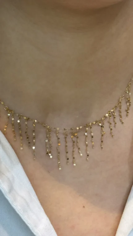 گردنبند شرابه ای