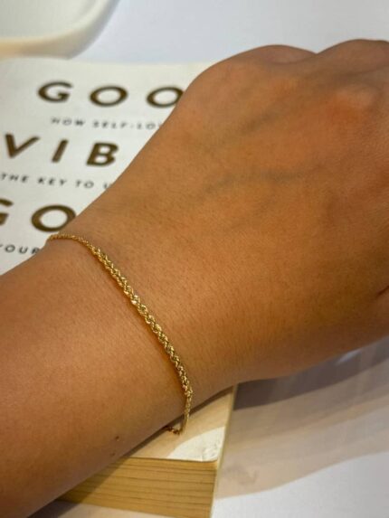 دستبند بافت طنابی