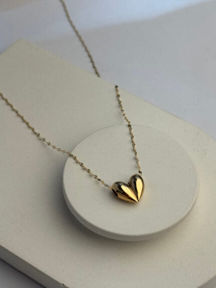 گردنبند قلب طلا