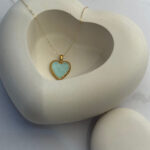 پلاک قلب آبی