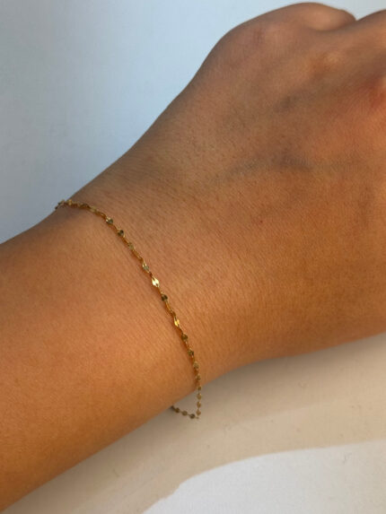 دستبند پولکی ظریف