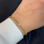 دستبند طلا گوی البرناردو و ونکلیف