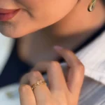 انگشتر مینیمال زنجیری