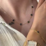 گردنبند 5 گل ونکلیف