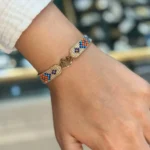 دستبند میوکی گل رز لیزری